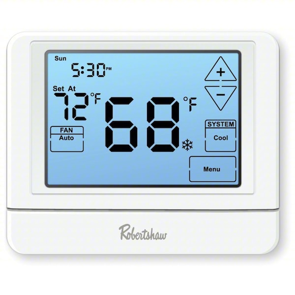 RS9320T Robertshaw Digital Wall Thermostat with Battery Backup