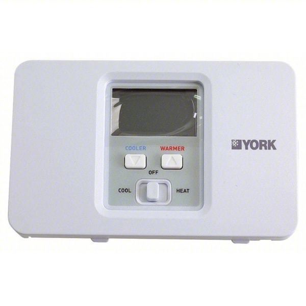 S1-THEC11NY York Genuine OEM Line Voltage Thermostat (1 Heat/1 Cool, Non-Programmable)