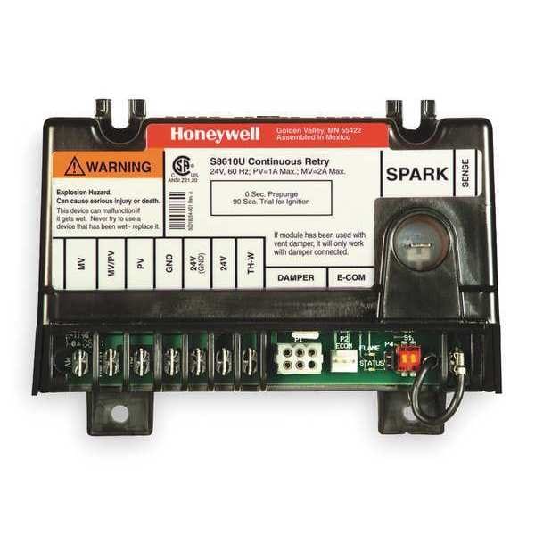 S8610U3009 Resideo Intermittent Pilot Ignition Control Module, 1-2 Rod