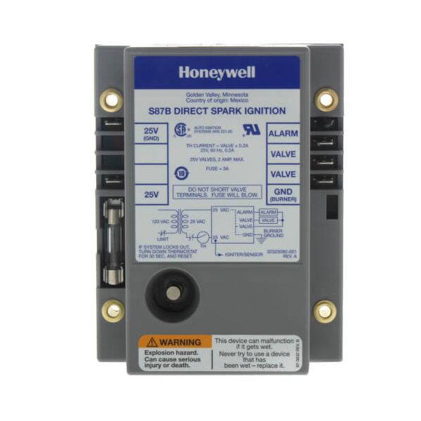 S87B1016/B Resideo Braukmann DSI Module 11 Second Lockout Control Board Module