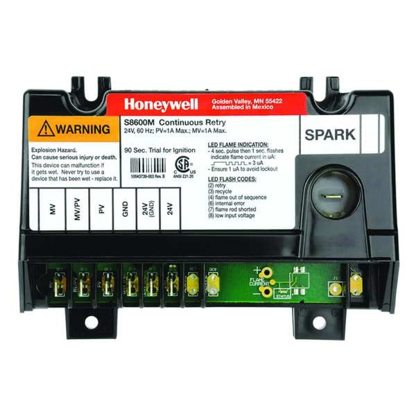 SP10763C Rheem Hot Surface Igniter ignition control with female wiring connector