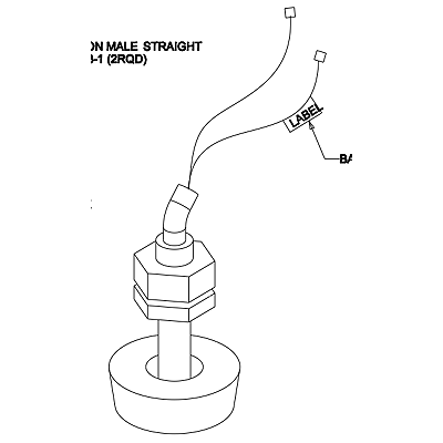 SWT03682 Trane Overflow Switch with Plug