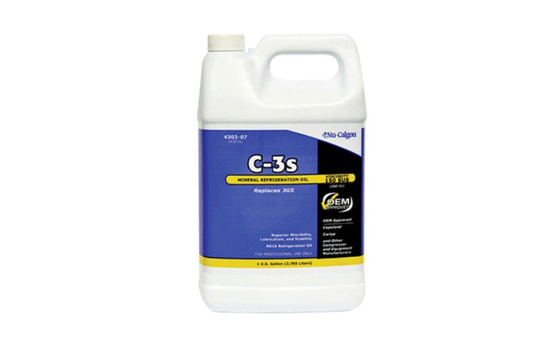4303-07 Nu-calgon Refrigeration Oil C-3s, 1 Gallon Replacement
