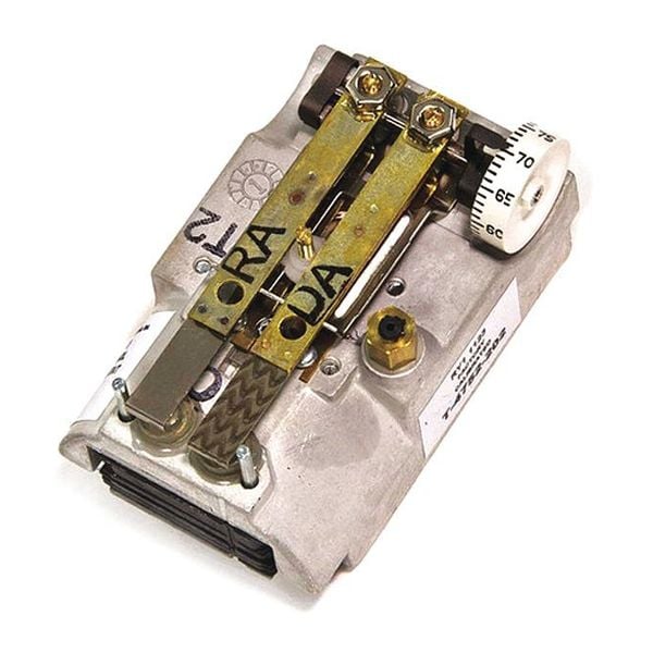 T-4752-201 Johnson Controls Pneumatic Thermostat for Heating and Cooling, 2 Pipe, Single Temperature