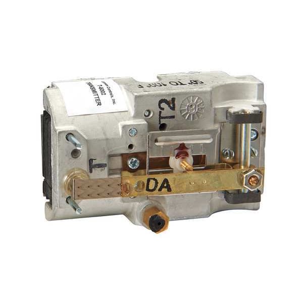 T-5002-201 Johnson Controls Pneumatic Temperature Transmitter, wall mount, 5/32 in barb