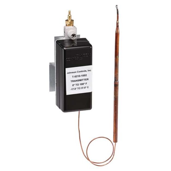 T-5210-1002 Johnson Controls Pneumatic Duct Temperature Transmitter Sensor