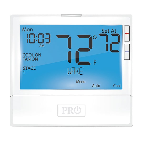 T855SH Pro1 Iaq Low Voltage Thermostat, 7 or 5-1-1 Programs, 24VAC