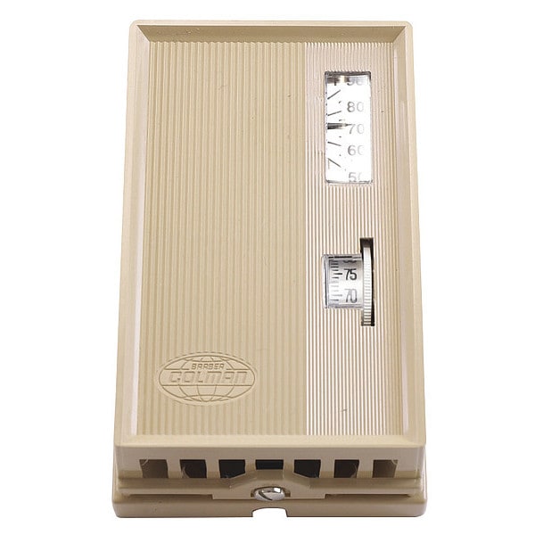 TA-1101 Schneider Electric Thermostat, 55°F to 85°F heat only dial