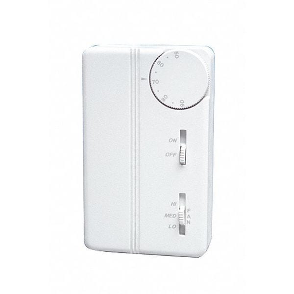 TA155-017 Peco Heat/Cool Thermostat, 3 Speed Fan Coil Fan Coil Controller
