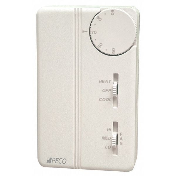 TA167-007 Peco Fan Coil Thermostat (Electronic, Analog)