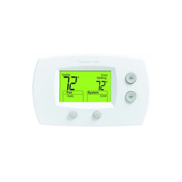 TH5220D1029 Resideo FocusPro 5000 Non-Programmable 2 Heat/2 Cool Line Voltage Thermostat