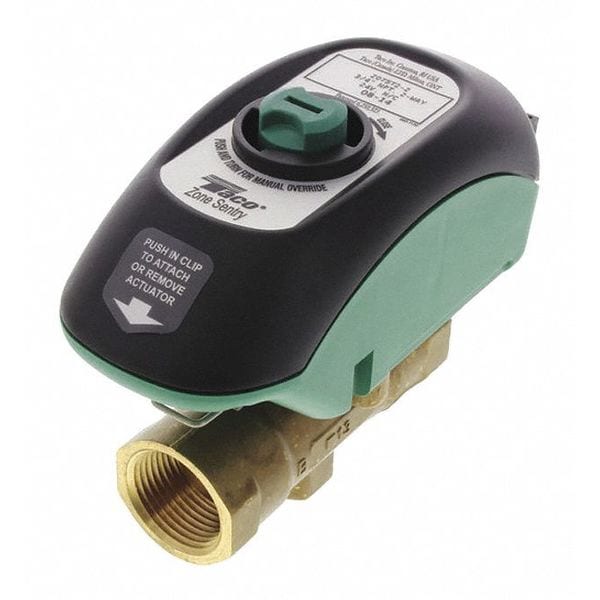 V100T2G2ZA024Q4A2 Taco 2-Way Motorized Zone Valve, 1 in NPT, Normally Closed