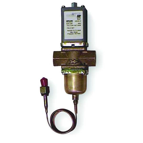 V46AE-1C Johnson Controls Water Regulating Valve, 2-Way, 1-1/4 In NPT