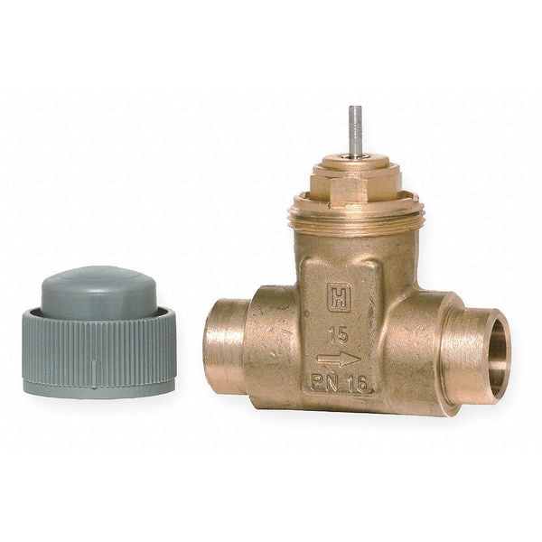 V5852A2049 Honeywell Two-Way Sweat Valve, 1/2 In, Cv 1.2