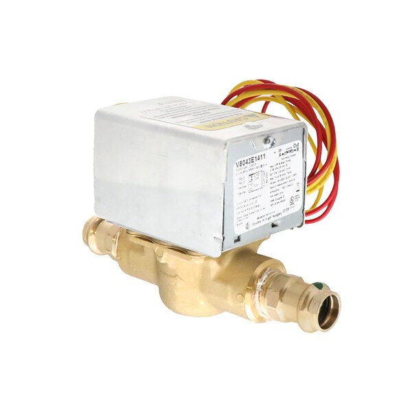 V8043E1411 Resideo 1/2 inch press 24V normally closed end switch zone valve