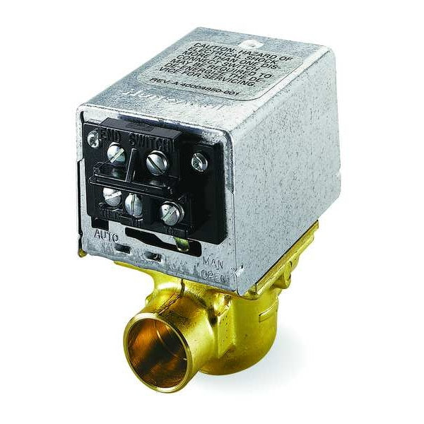 V8043F1036 Resideo 3/4 in motorized zone valve, electric actuator, 24V AC, 2-way