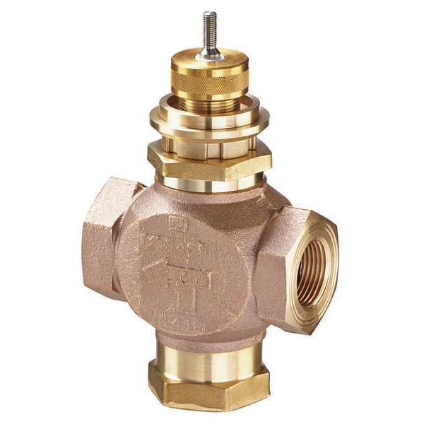 VG7842PT Johnson Controls 3-Way Mixing Globe Valve, 1-1/4 In FNPT