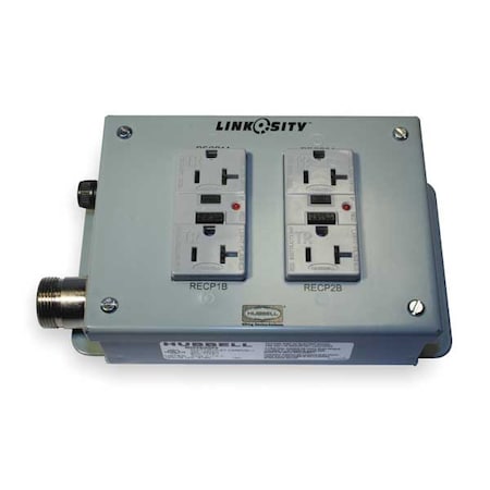 Hubbell Wiring Device-Kellems M002SGGF0 Power Distribution Assembly, Two Ground Fault