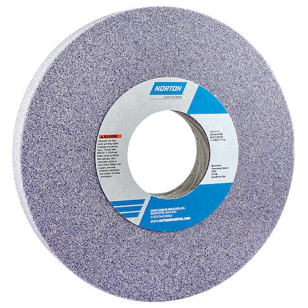 Norton Abrasives 66253160758 Grinding Wheel, T1, 10x1x3, AO, 46G, Med, Prpl
