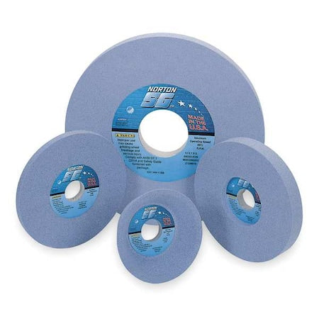 Norton Abrasives 66253363974 Grinding Wheel, T1, 14x1x5, CA, 60G, Med, Blue