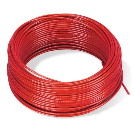 Telemecanique Sensors XY2CZ302 Cable, 83 ft Len, Plastic Coated Steel