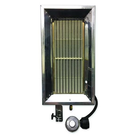 Detroit Radiant P-32T Portable Gas Tank-Top Heater, LP, Standing Pilot, 10 1/6 in Wx 4 1/2 in L