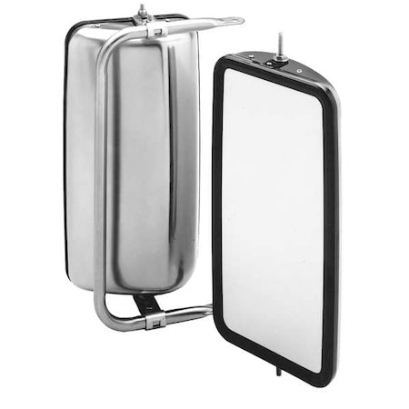 Velvac 708209 Truck Mirror Rectangular, Driver Side