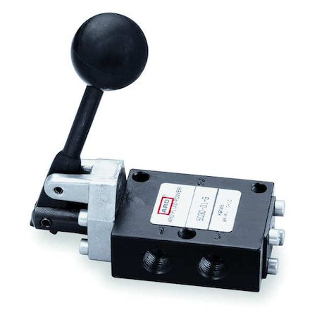 ARO 5040-01 Manual Air Control Valve, 4-Way, 1/8 in NPT