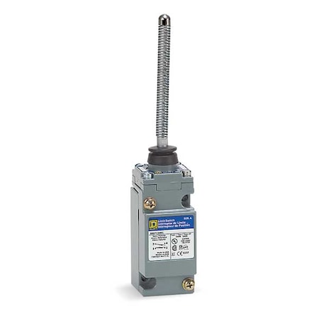 Telemecanique Sensors 9007C54KC Heavy Duty Limit Switch, Wobble Stick, 1NC/1NO, 10A at 600V AC, Actuator Location: Top