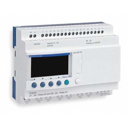 Schneider Electric SR3B262BD Modular Smart Relay, 16Inputs, 10Outputs