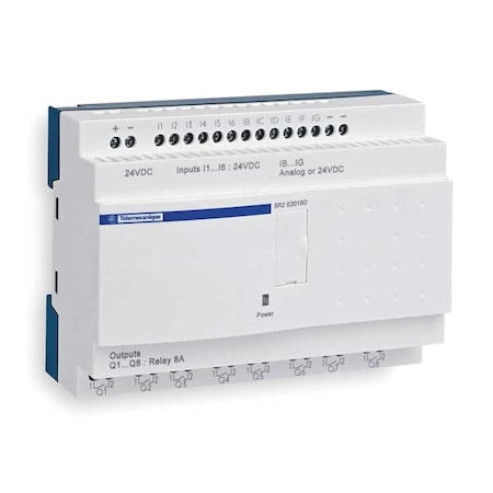 Schneider Electric SR2E121FU Compact Smart Relay, 8 Inputs, 4 Outputs