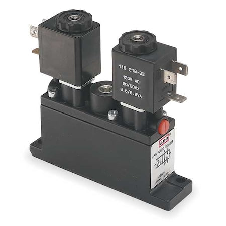 ARO A349SD-120-A Solenoid Air Control Valve, 1/4 In, 120V AC