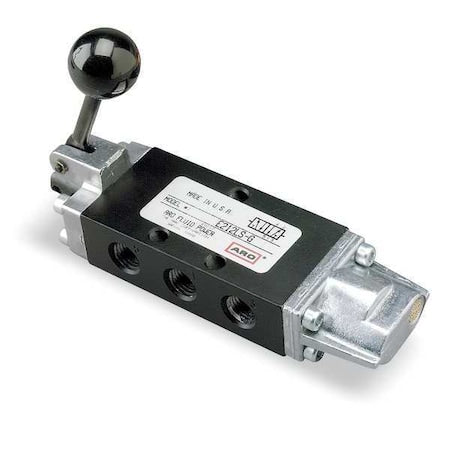 ARO E212LS Manual Air Control Valve, 4-Way, 1/4 in NPT