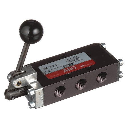 ARO E212LM Valve, Manual Air Control, 1/4 in Valve Port Size, NPT, Lever / Manual, 26 cfm Max. CFM - Valves