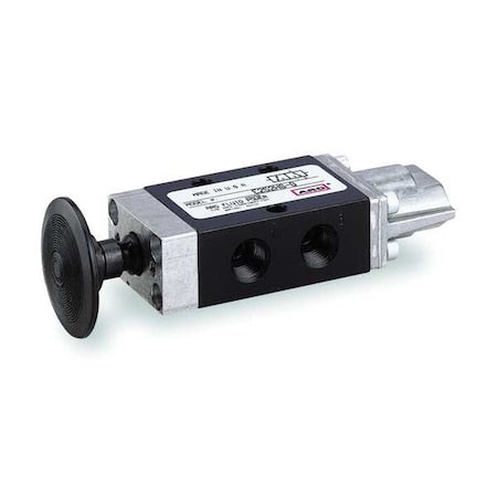 ARO E252HS Manual Air Control Valve, 3-Way, 1/4 in NPT