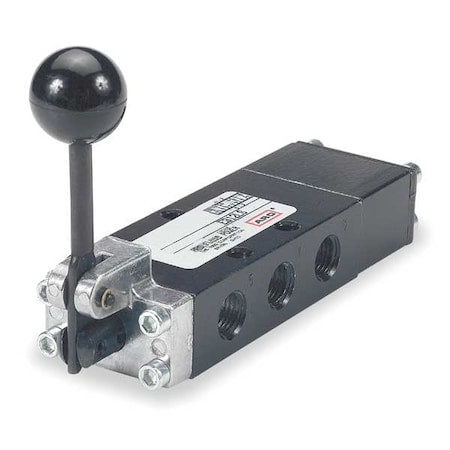 ARO E612LM Manual Air Control Valve, 4-Way, 1/4 in NPT