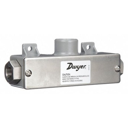 Dwyer Instruments 629C-02-CH-P2-E5-S1 Pressure Transmitter, 0 - 10 PSI, Conduit