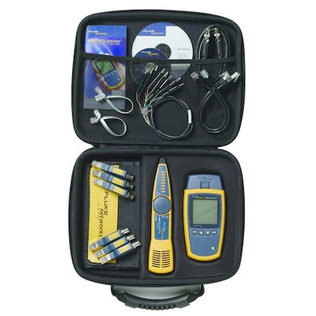 Fluke Networks MS2-KIT/WWG 3084134 Cable Tester Kit, Verifier