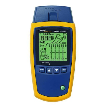 Fluke Networks MS2-100/WWG 3084165 Cable Tester, Verifier