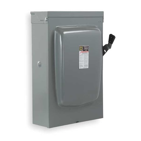 Square D D211NRB Fusible, Safety Switch, General Duty, 240 V, 2PST