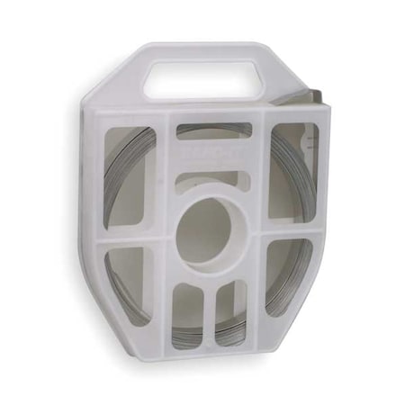 Band-IT GRC406 Steel Strapping, 3/4 in W, 0.030 in Thick, 50 ft L, 1,800 lb Break Strength, 316 Stainless Steel