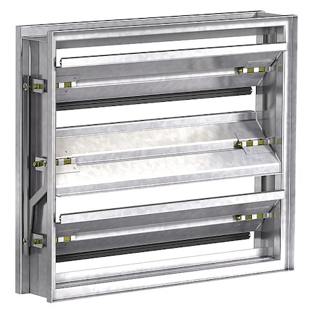 DAYTON 2LRY9 Volume Control Damper, 17-3/4