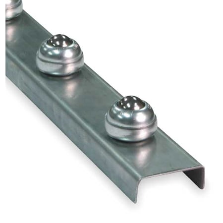 Ashland Conveyor WBT10FR06S25C Flow Rail, 10 ft L, 2 1/2 in W, 120 lb/ft (5 ft Supports) Max Load Capacity