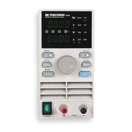 B&K Precision 8540 DC ElectronicLoad, 150W, 30A, 60V, PowerCord