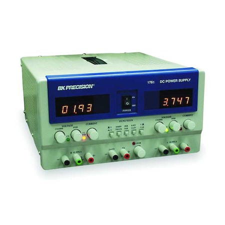 B&K Precision 1761 Triple Output DC Supply, 0-35 V DC, 5 V DC