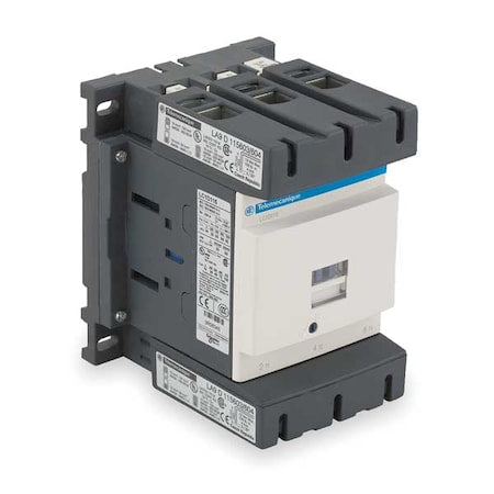 Square D LC1D115T6 IEC Magnetic Contactor, 1NC/1NO, 480V AC, 3 P, Non-Reversing, Screw Clamp