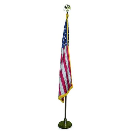 Annin Flagmakers 31400 US Flag Set, indoor, 3x5 Ft