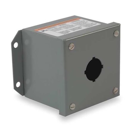 Schneider Electric 9001KYAF1 Pushbutton Enclosure, 30 mm, 5.24 in., Metal