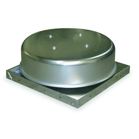 DAYTON 2RB68 Gravity Roof Vent, 19 In Sq Base, 199 CFM