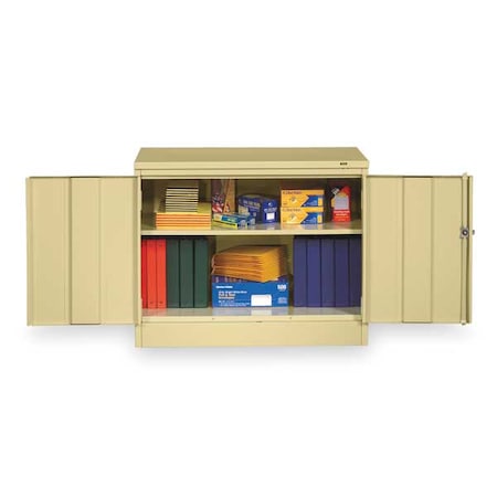Tennsco 3018SD 24 ga. Carbon Steel Storage Cabinet, 36